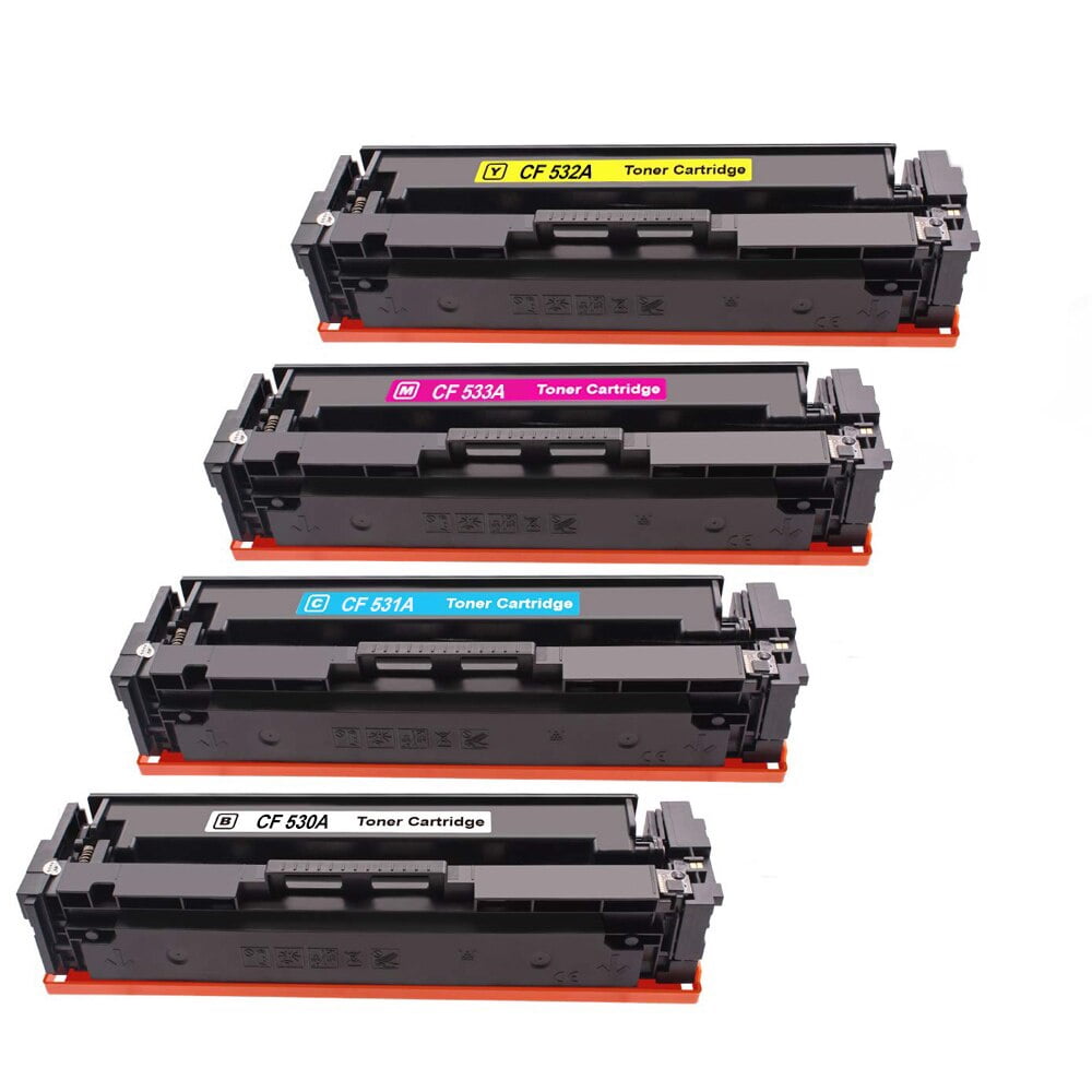 Toner Cartridge CF530A (205A) – 04 Pack